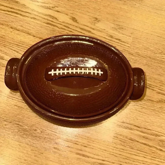 Celebrating Home Stoneware Collection Football oven-microwave-dishwasher safe - Picture 2 of 9